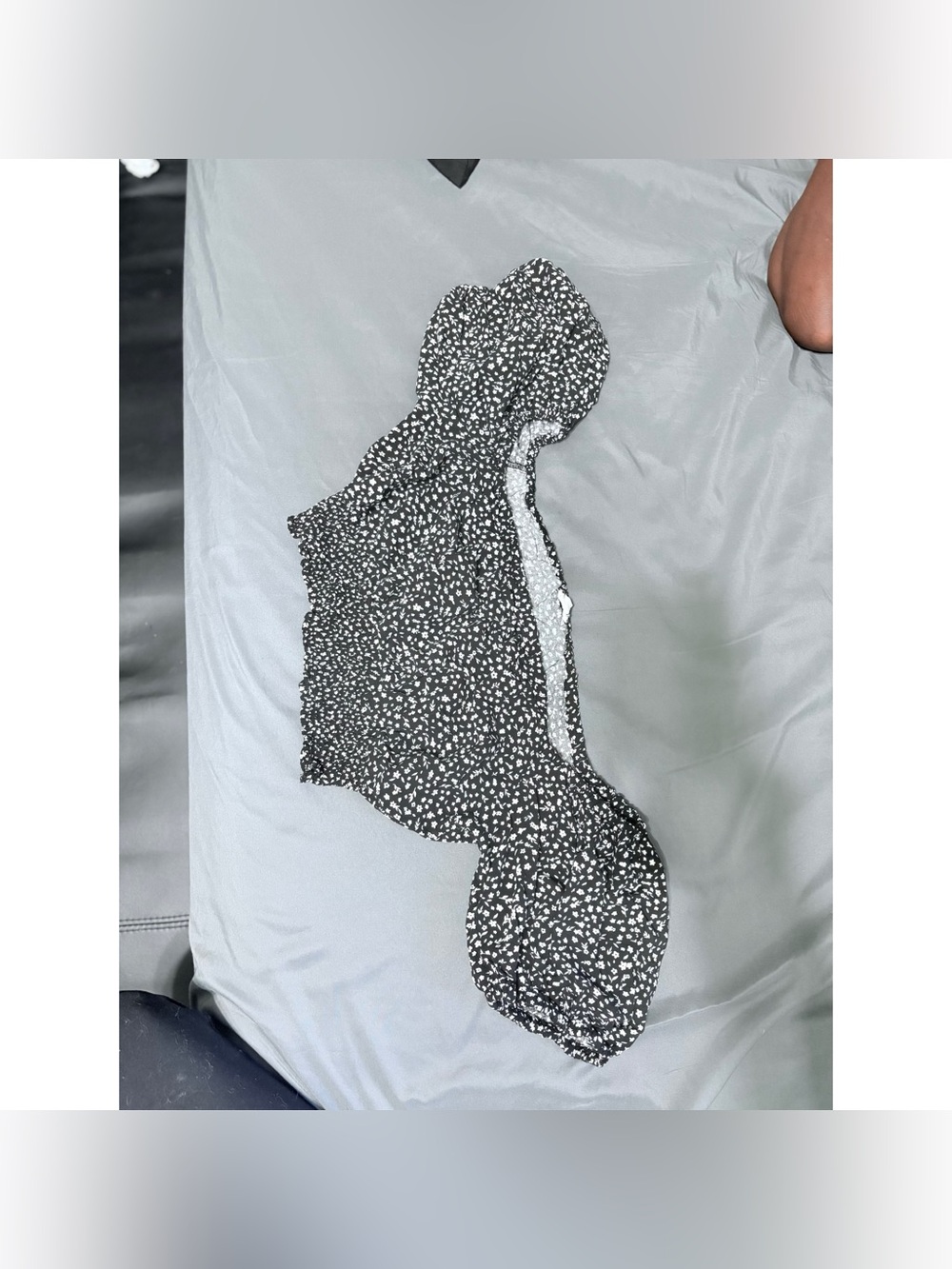 Garage Black & White Dotted Bandeau